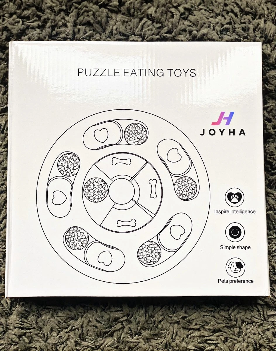 Joyha Honden Puzzel Met Gratis Hondenkam | Speelgoed | Speeltjes | Slow Feeder | Intelligentie | Denkspelletje | Puppyspeelgoed | Anti Schrokbak | Interactieve | Langzame Voerbak | Dog Puzzle | Hondenpuzzel 8 Joyha Honden Puzzel Met Gratis Hondenkam | Speelgoed | Speeltjes | Slow Feeder | Intelligentie | Denkspelletje | Puppyspeelgoed | Anti Schrokbak | Interactieve | Langzame Voerbak | Dog Puzzle | Hondenpuzzel - Afbeelding 8