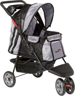 InnoPet All Terrain - Hondenbuggy - Zwart/Zilver - 85x52x96cm 26 InnoPet All Terrain - Hondenbuggy - Zwart/Zilver - 85x52x96cm -Dieren Product Winkel 946x1200 4