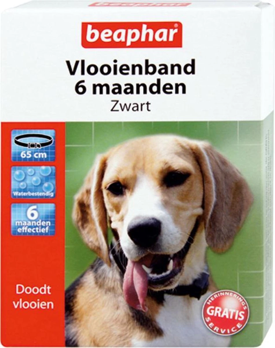 Beaphar Vlooienband Hond - Zwart - 1 Stuk 5 Beaphar Vlooienband Hond - Zwart - 1 Stuk - Afbeelding 5
