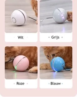 Otiume Elektrische Speelbal - Slimme Interactieve Zelfrollende Bal - Speelgoed Voor Katten - Kattenspeelgoed - Blauw 14 Otiume Elektrische Speelbal - Slimme Interactieve Zelfrollende Bal - Speelgoed Voor Katten - Kattenspeelgoed - Blauw -Dieren Product Winkel 956x1200