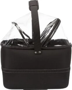 Trixie Stuur Fietmand Zwart - 41X29X47 CM -Dieren Product Winkel 962x1200 4