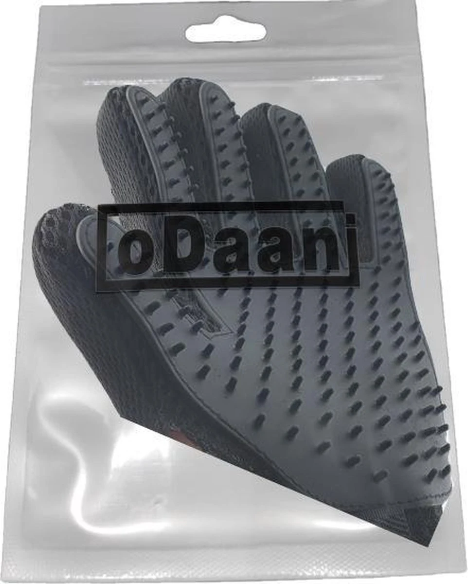Borstel Voor Huisdieren - 2 Stuks LINKS + RECHTS - Voor Elke Vacht - Silicone - Vachtborstel - Borstel Handschoen - Zwart- ODaani 4 Borstel Voor Huisdieren - 2 Stuks LINKS + RECHTS - Voor Elke Vacht - Silicone - Vachtborstel - Borstel Handschoen - Zwart- ODaani - Afbeelding 4