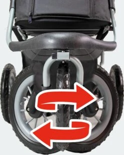 InnoPet Comfort EFA ECO - Hondenbuggy - Zwart/Zilvergrijs - 87x50x102cm -Dieren Product Winkel 963x1200 6