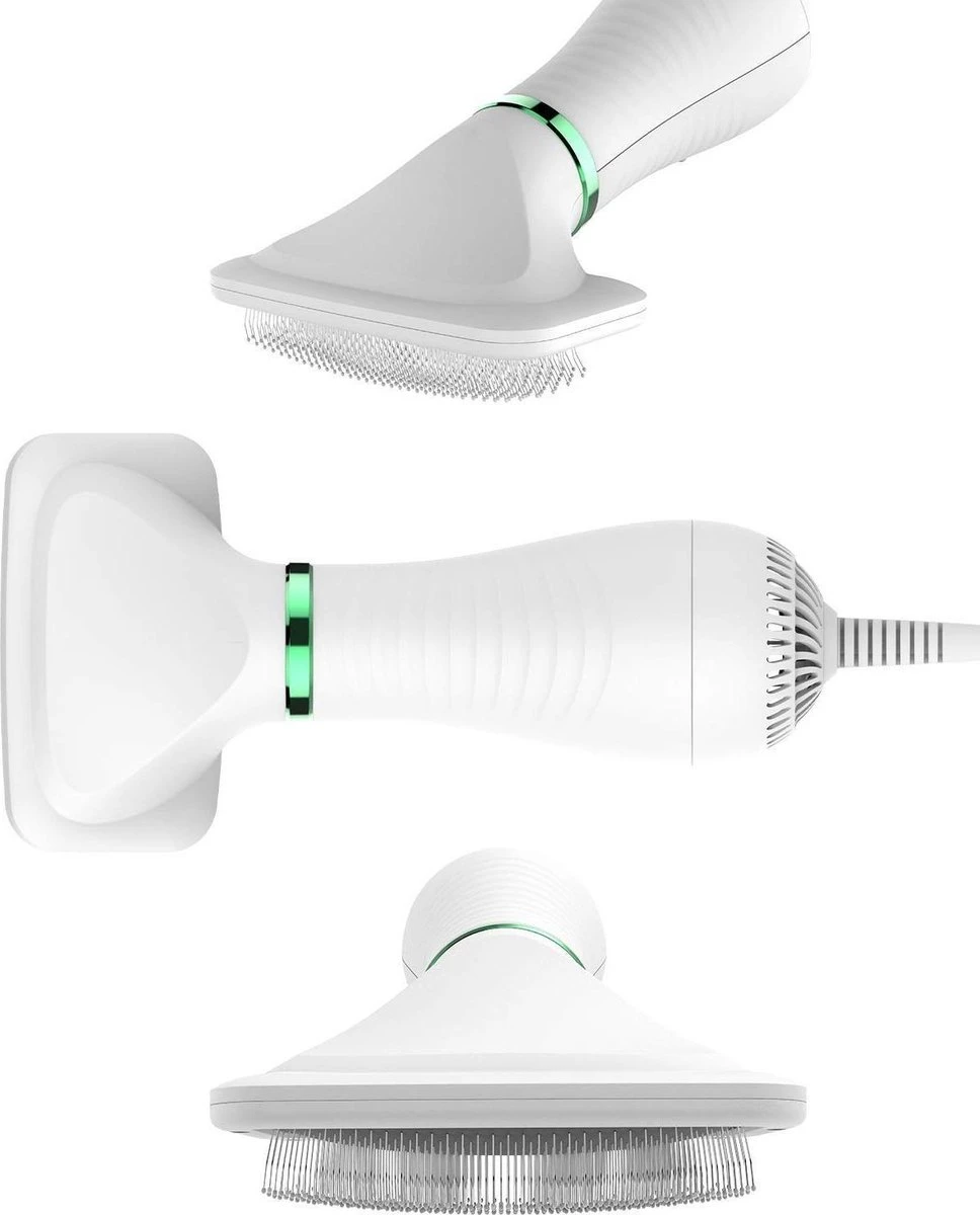 Merkloos HondenFöhn En Borstel - RVS Borstel - Huisdieren - 2 In 1 Hondenföhn 2 Merkloos HondenFöhn En Borstel - RVS Borstel - Huisdieren - 2 In 1 Hondenföhn - Afbeelding 2