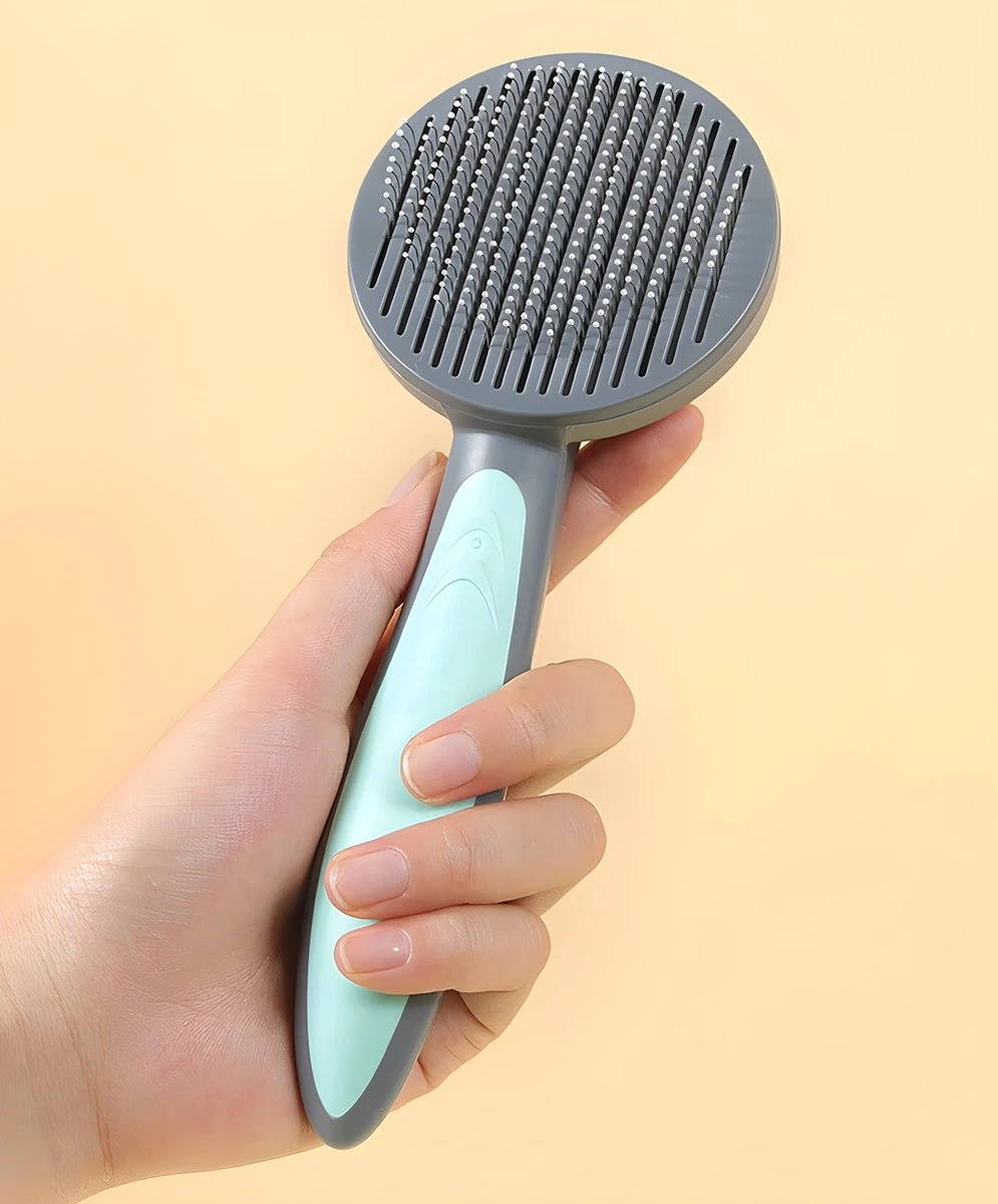 Pakeway T9 - Kattenborstel - Zelfreinigende Kattenkam - Roze - Massageborstel - 19,3 Cm 9 Pakeway T9 - Kattenborstel - Zelfreinigende Kattenkam - Roze - Massageborstel - 19,3 Cm - Afbeelding 9