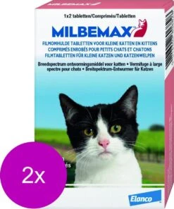 Elanco Milbemax Kitten & Kat - Anti Wormenmiddel - 2 X 2 Tab 0.5 Tot 2 Kg 7 Elanco Milbemax Kitten & Kat - Anti Wormenmiddel - 2 X 2 Tab 0.5 Tot 2 Kg -Dieren Product Winkel 998x1200 1